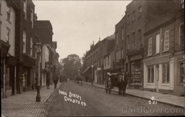 High Street Guildford Surrey UK