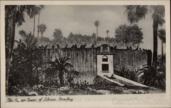 The Parsee Tower of Silence Bombay India
