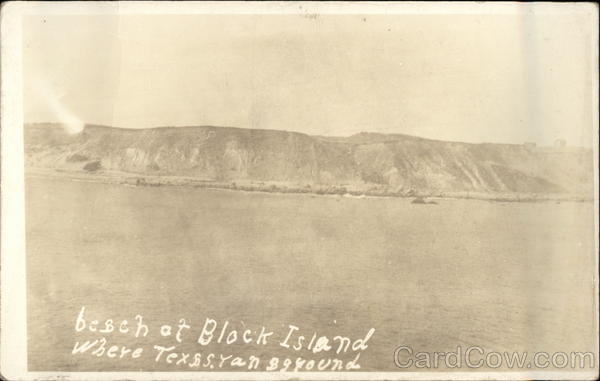 Beach at Block Island Rhode Island