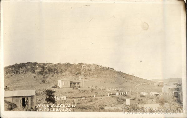 Hill Side View Culebra Puerto Rico