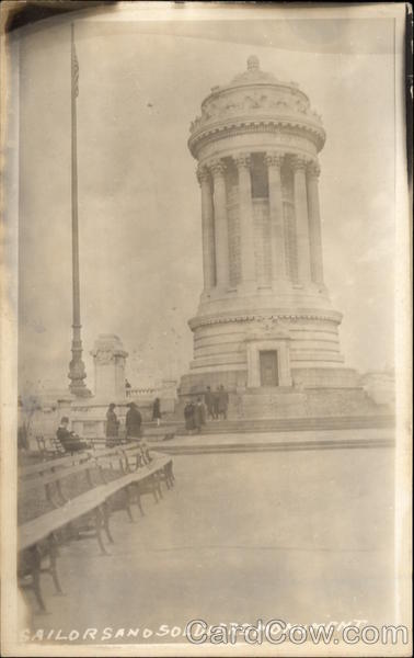 Sailors and Soldiers Monument Great White Fleet