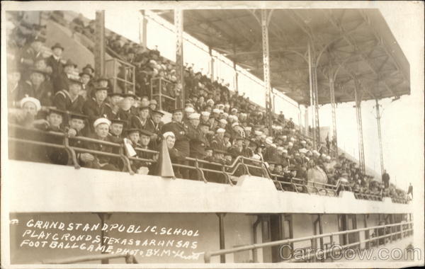 USS Texas / Arkansas Football Grand Stand Public School Playground