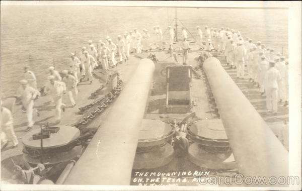U.S.S. Texas - The Morning Run Great White Fleet