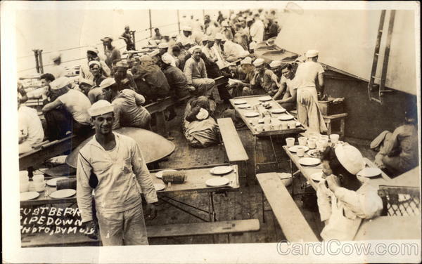 Just Before Pipe Down Great White Fleet