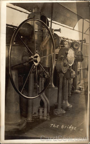 The Bridge in a Ship Interiors