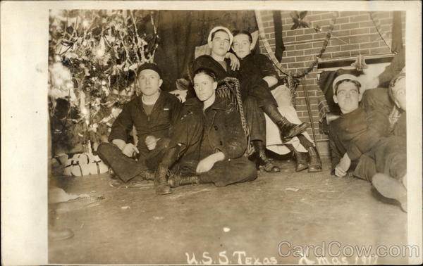 U.S.S. Texas, Xmas 1917 Great White Fleet