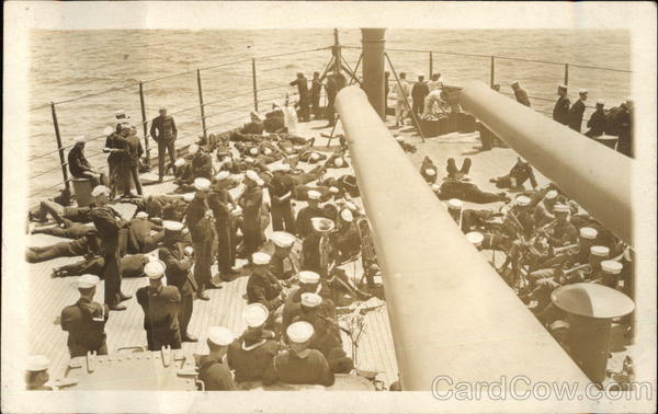 Concert Aboard Ship Great White Fleet