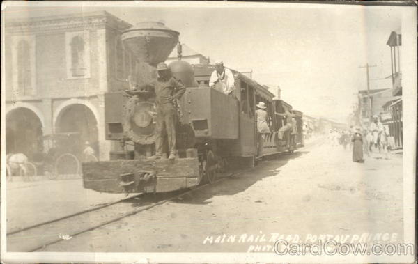 Main Rail Road Port-au-Prince Haiti Caribbean Islands