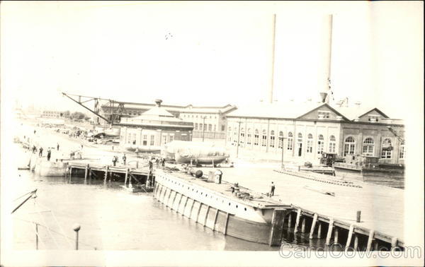 View of Shipyard Boats, Ships
