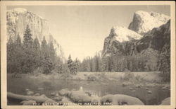 The Gates of Yosemite National Park Postcard