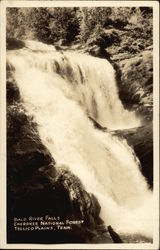 Bald River Falls, Cherokee National Forest Tellico Plains, TN Postcard Postcard