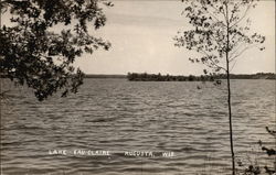 Lake Eau Claire Augusta, WI Postcard Postcard