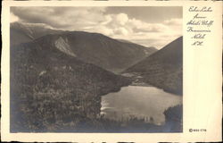 Echo Lake from Artist's Bluff Franconia Notch, NH Postcard Postcard