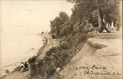 Lake Park Postcard