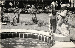 Fuente en el Parque Revolucion Postcard