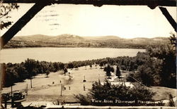 View from Pinewood Plaza Canton, ME Postcard Postcard