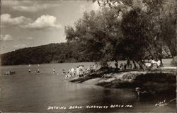 Bathing Beach Postcard