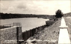 Blackwell Dam, Indian Trail State Park Postcard