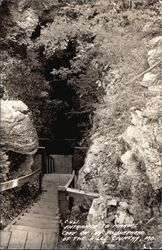 Entrance to Marvel Cave Branson, MO Postcard Postcard