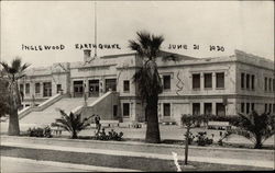 Aftermath of Earthquake June 21 1920 Inglewood, CA Postcard Postcard