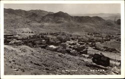 View over the Town Virginia City, NV Postcard Postcard