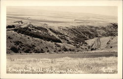 Emigrant Hill, Highway 30 Pendleton, OR Postcard Postcard