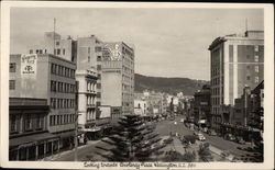 Looking Towards Courtenay Place Looking Towards Courtenay Place