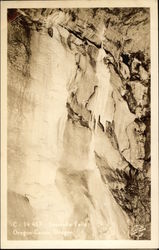 Yosemite Falls, Oregon Coast Cave Junction, OR Postcard Postcard