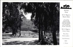 Riding Ring, Will Rogers Ranch Home Postcard
