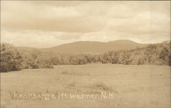 View of Mount Kearsarge Warner, NH Postcard Postcard