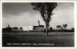 Holy Family Hospital and Grounds Postcard