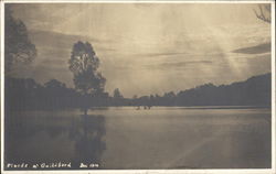 Floods in Guidsford December 1914 Disasters Postcard Postcard