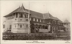 Ceylon, The British Empire Exhibition Wembley, England Postcard Postcard