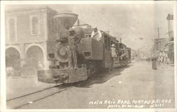 Main Railroad Port Au Prince, Haiti Caribbean Islands Postcard Postcard