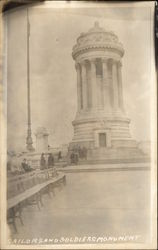 Sailors and Soldiers Monument Postcard