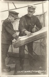 Captain and the Navigator Postcard