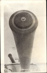 USS Texas - Muzzle of 14" Gun Postcard