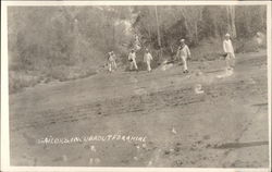 Sailors Hiking in Cuba Postcard