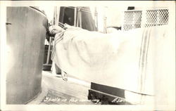 3 Bells in the Morning - Sailor in Hammock Postcard