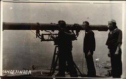 Range Finder - USS Texas Postcard