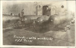 USS Texas - Torpedoes with Warheads Postcard