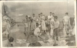 This is the Life, Sailors Aboard Ship Postcard