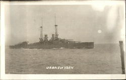 USS New York Postcard