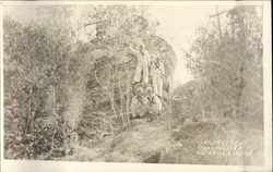 Sailors of the Texas have in a recration in Cuba Postcard