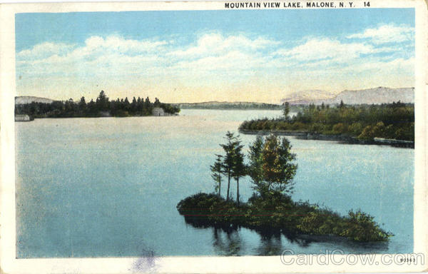 Mountain View Lake Malone New York