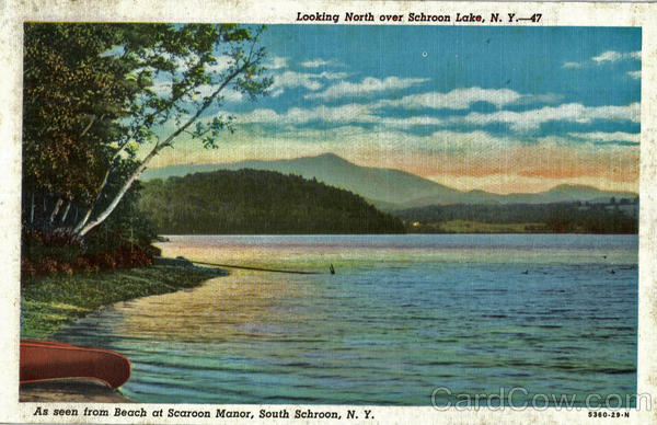 As Seen From Beach At Scaroon Manor South Schroon New York