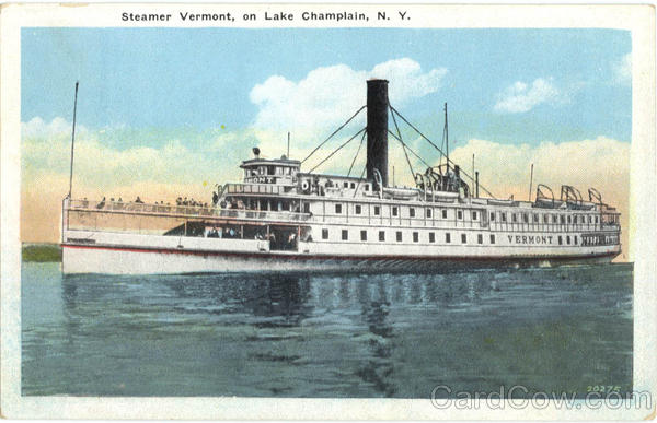 Steamer Vermont, Lake Champlain New York