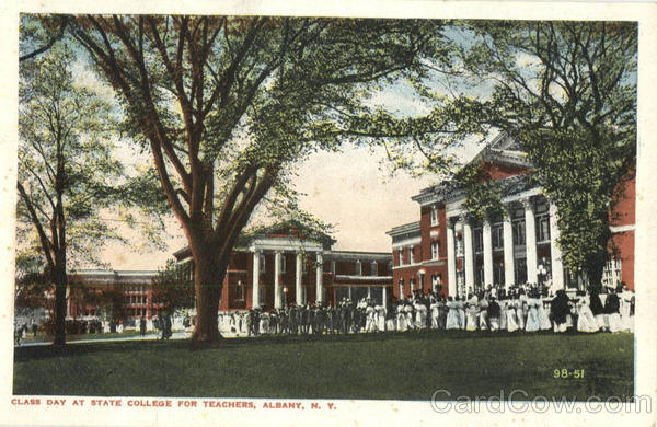 Class Day At State College For Teachers Albany New York