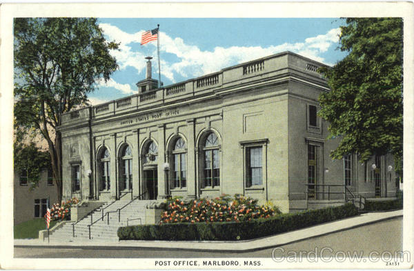 Post Office Marlboro Massachusetts