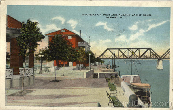 Recreation Pier And Albany Yacht Club New York